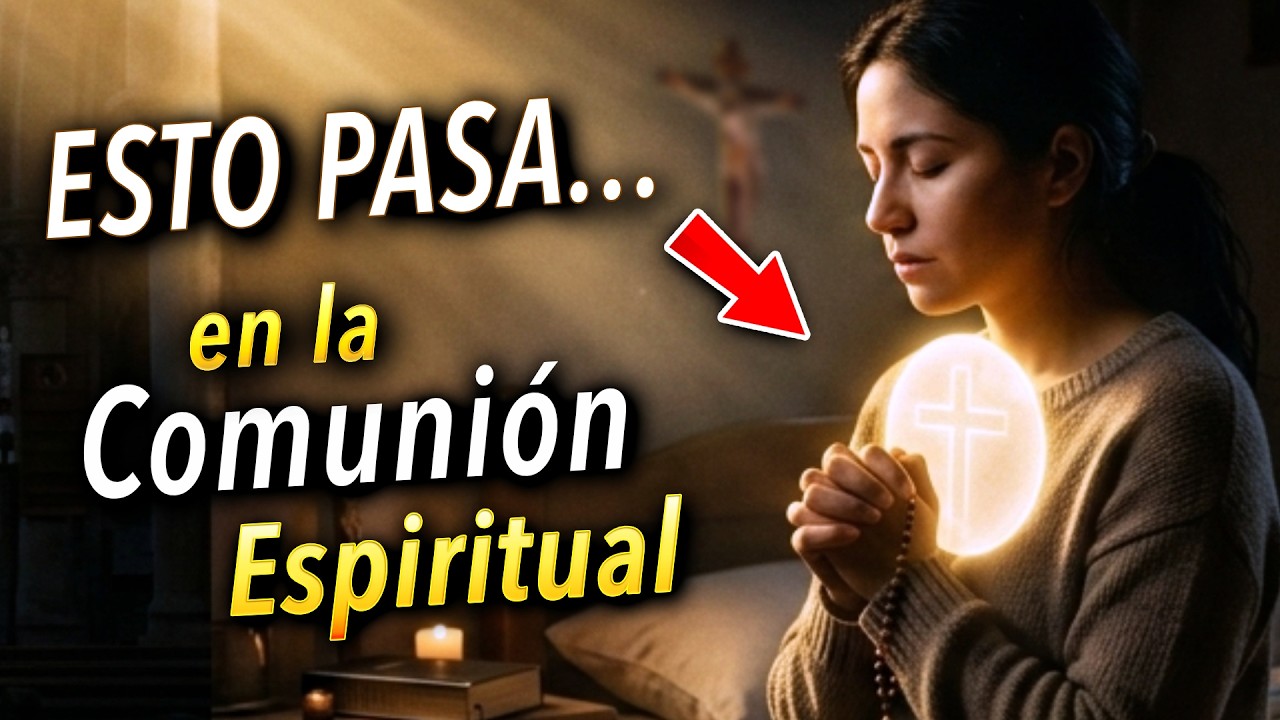 🎙️Comunión Espiritual - ESTO es lo que PASA cada vez que la haces!! | Podcast Salve María 255