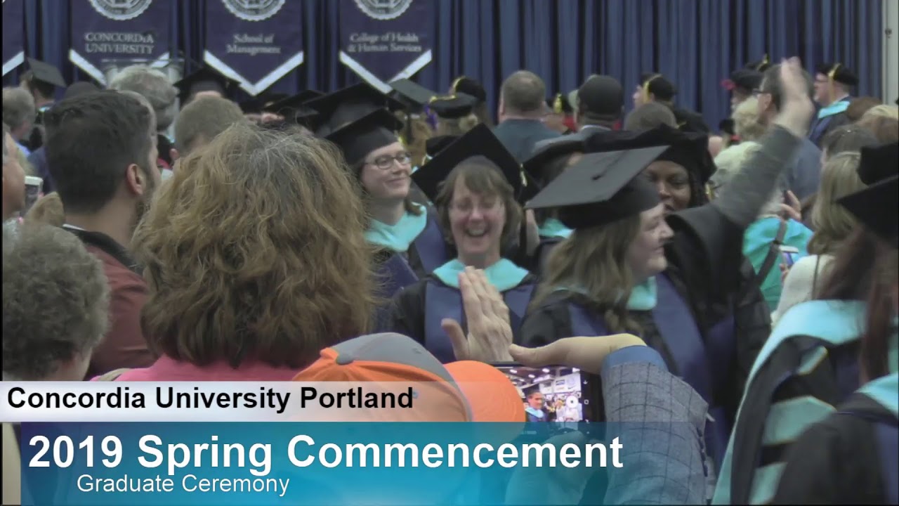 2019 Concordia University Spring  Commencement #3
