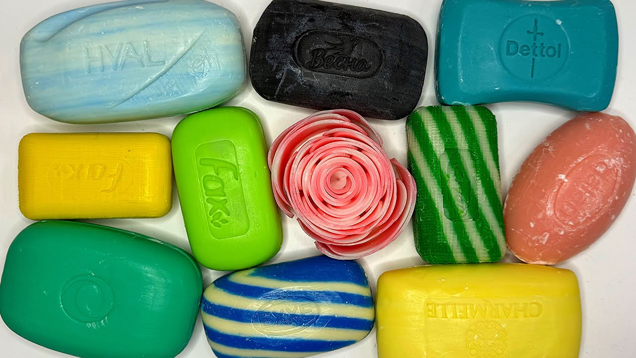 Asmr Soap Cutting / Soap Cubes / Soap roses / Relaxing Sounds / Asmr No Talking