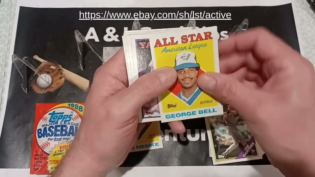 Another 1988 Topps Junk Wax RIP