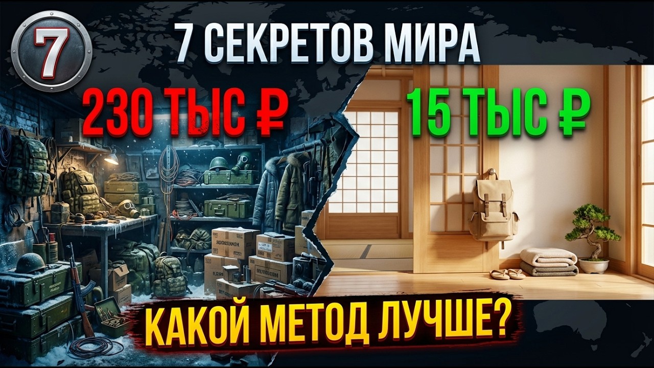 💀 7 СЕКРЕТОВ ВЫЖИВАНИЯ, которые скрывает МИР! Россияне НЕ ЗНАЮТ об этом