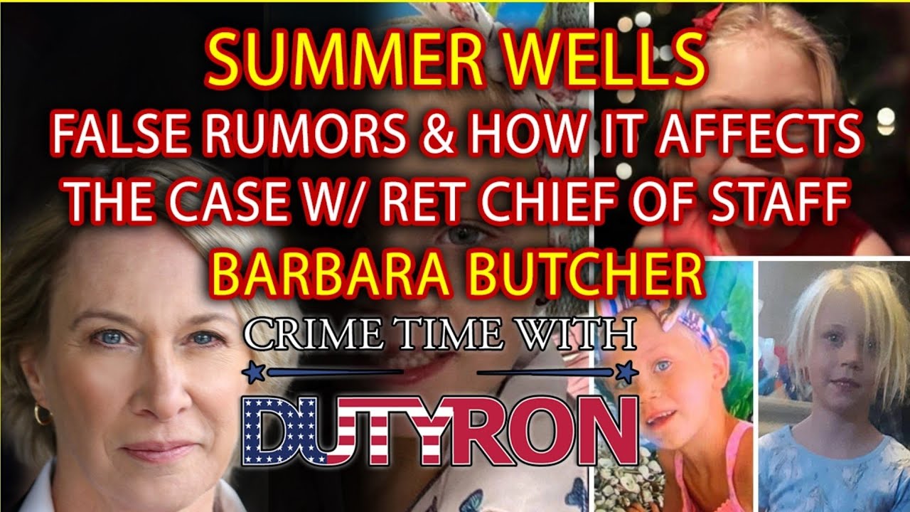 Summer Wells sleeping on gallons of milk Dr. Barbara Butcher analysis on Crime Time With DutyRon