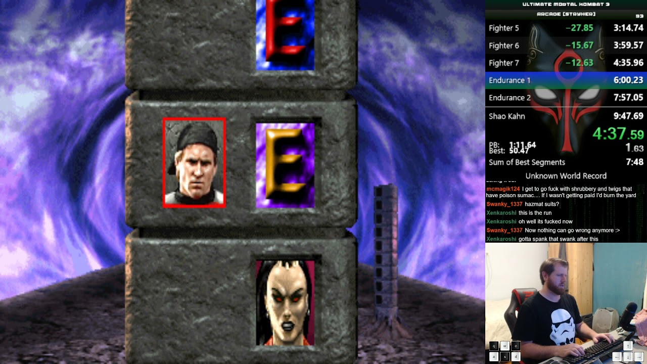 Ultimate Mortal Kombat 3 (Arcade) - Speedrun - No Major Exploits - Stryker - 9:13 [PB]