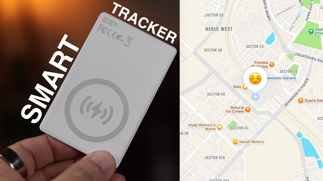This is credit card shape Smart Card Tracker - Wallet-Friendly & Wireless Charging Compatible