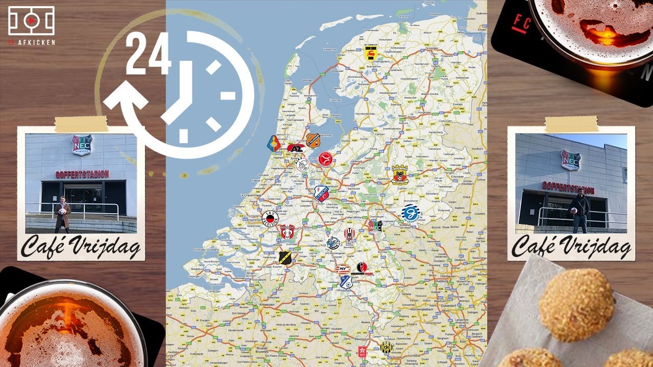 Alle Eerste Divisie Stadions in 24 Uur?! | Café Vrijdag Challenge!