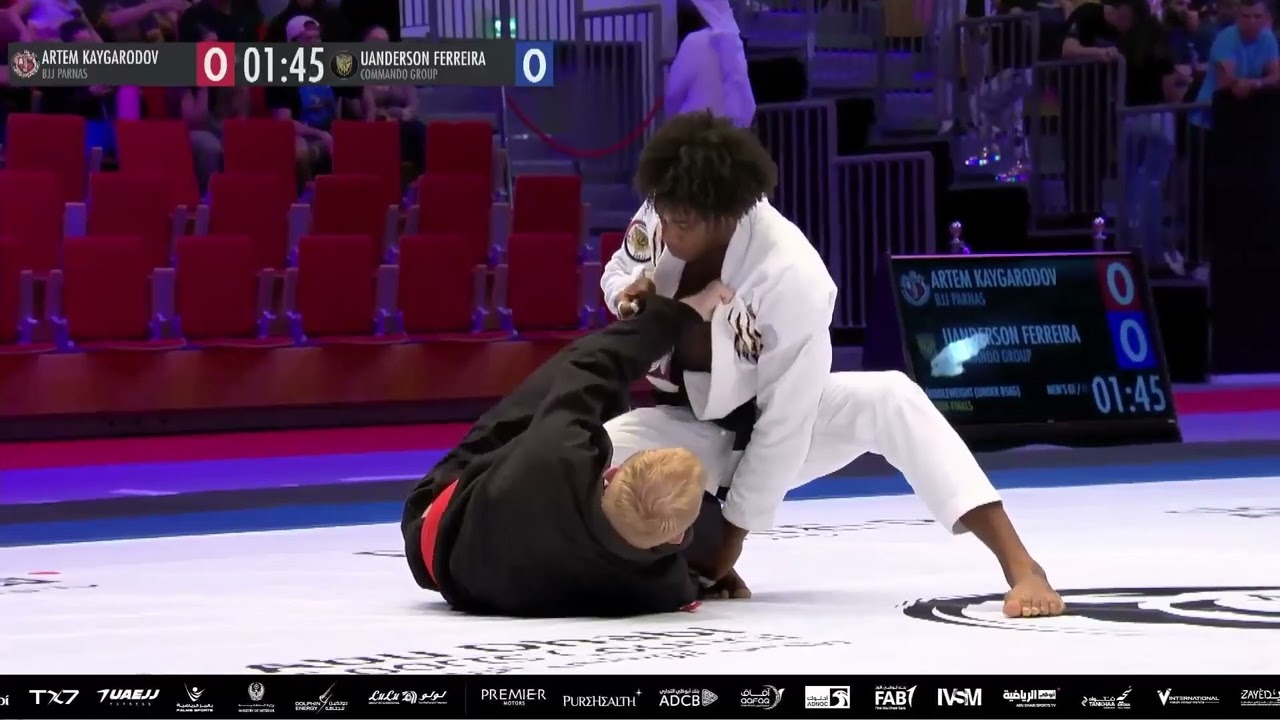 UANDERSON FERREIRA vs ARTEM KAYGARODOV - GRAND SLAM JIU-JITSU ABU DHABI 2024