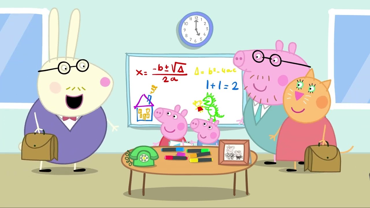 Grandpa's Little Train | Peppa Pig Full Episodes | Kids Videos