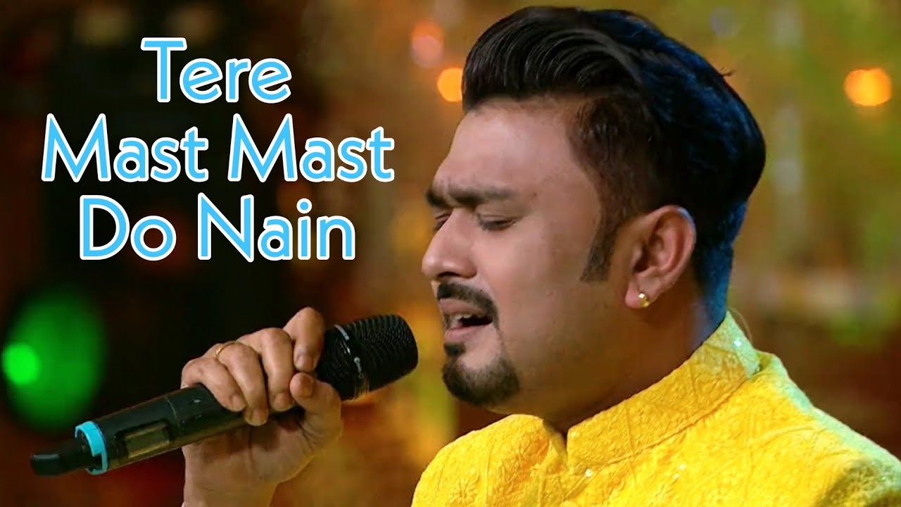 #supersingerseason3 Tere Mast Mast Do Nain (Full Song) By Pranay Majumder (Star Jalsha)