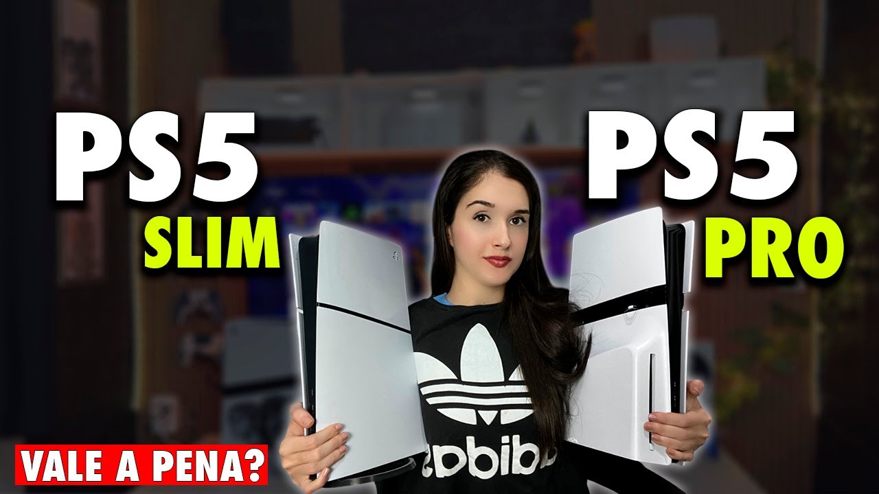 PS5 SLIM vs PS5 PRO: QUAL VALE MAIS A PENA EM 2026? VEJA A DIFERENÇA REAL!