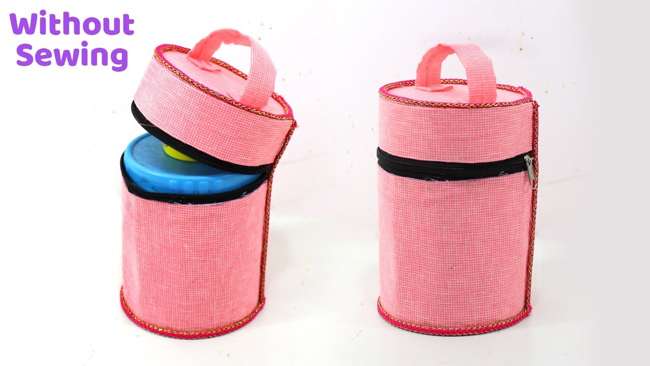 DIY HOMEMADE TIFFIN BAG without Sewing Machine