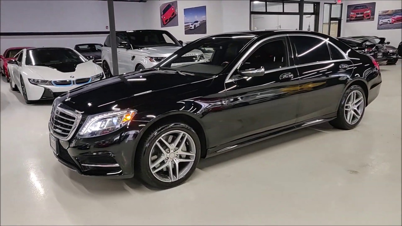 2017 Mercedes Benz S550 4MATIC Driver Assistance, Premium 1 and Sport Package! Startup and Walk Arou