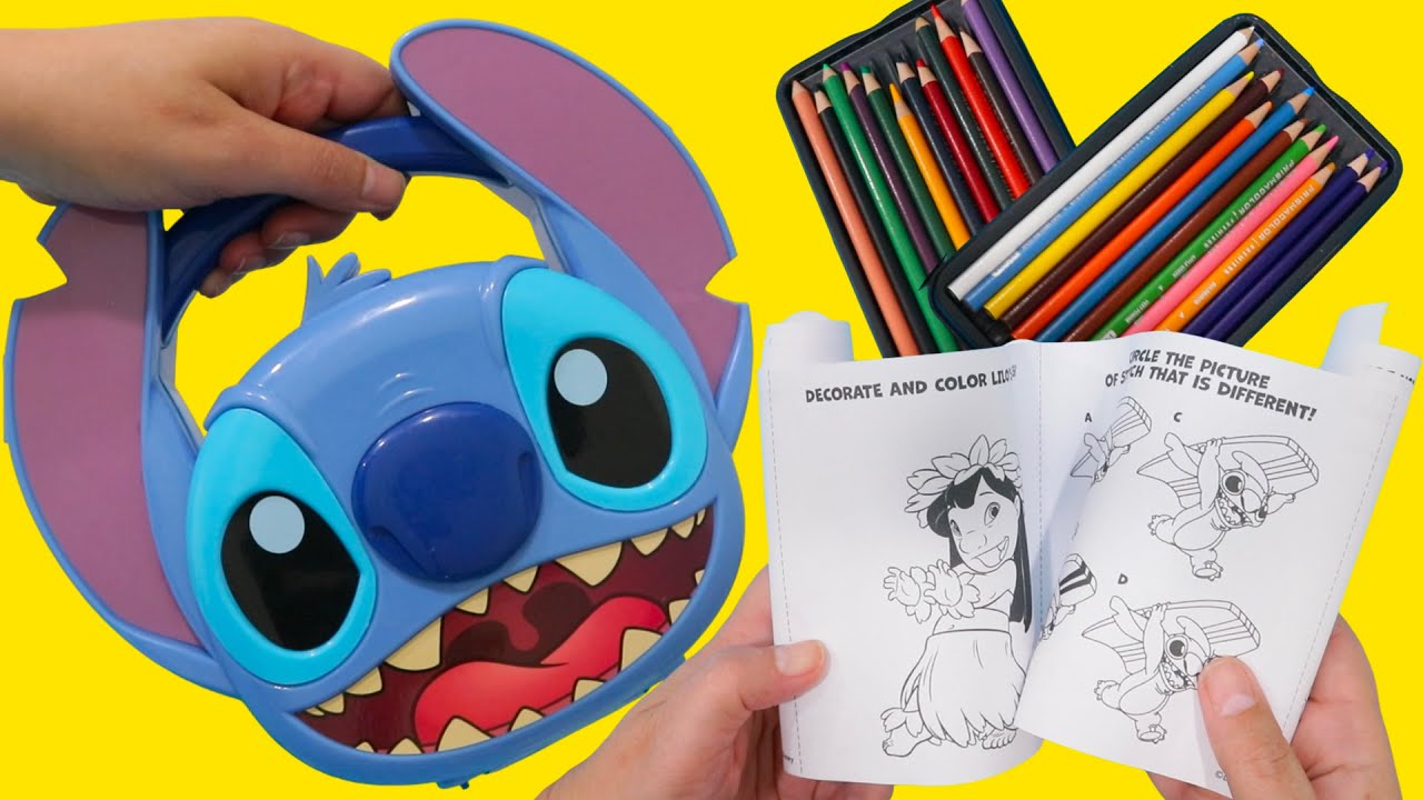Colorines y actividades de Stitch para niñas y niños