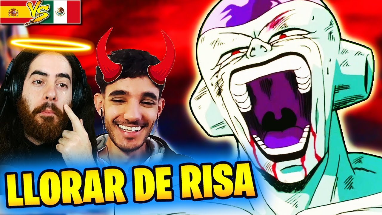🔥 Españoles REACCIONAN a DOBLAJE LATINO Dragon Ball (FREEZER vs GOKU 💥 La DERROTA de Freezer) 🔥