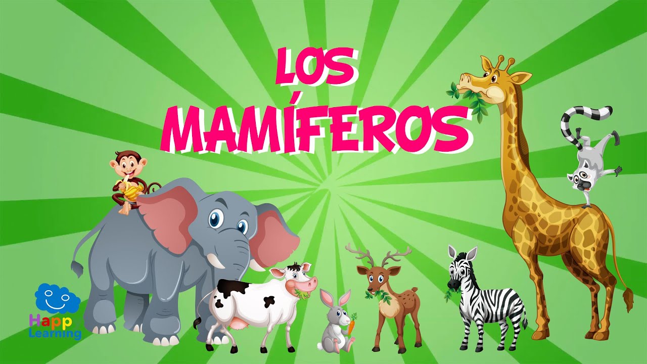 🐅 Los mam&iacute;feros | Videos Educativos para Ni&ntilde;os de PRIMARIA | Ciencias Naturales | @HappyLearningES