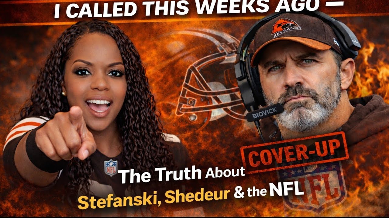 💥 I Called This Weeks Ago — The Truth About Stefanski, Shedeur & That NFL Cover-Up 👀