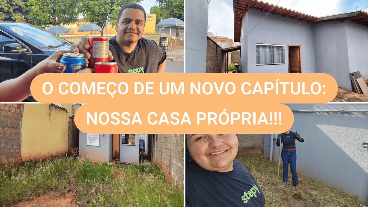 Um sonho que virou realidade: nossa casa!