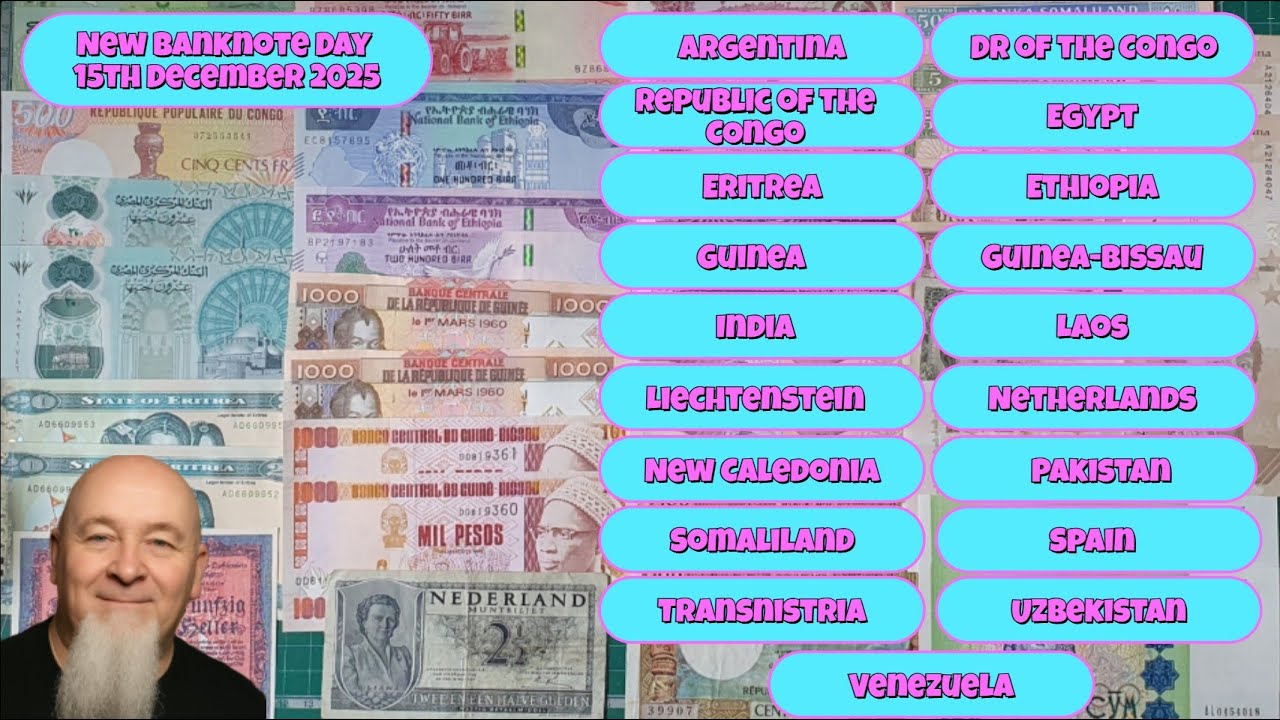 New Banknote Day Ep.  12 15th December 2025