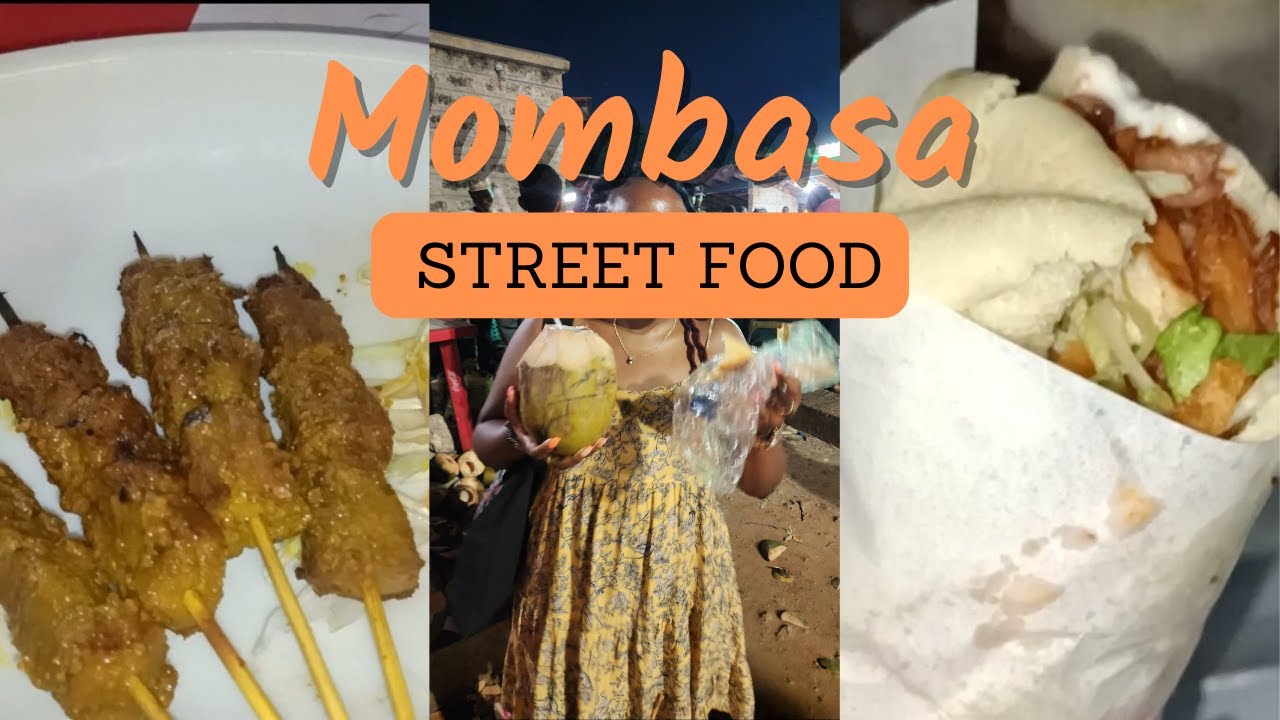 MOMBASA STREET FOOD| Muhogo, Ukwaju juice, Shawarma and more|Kenyan Vlog