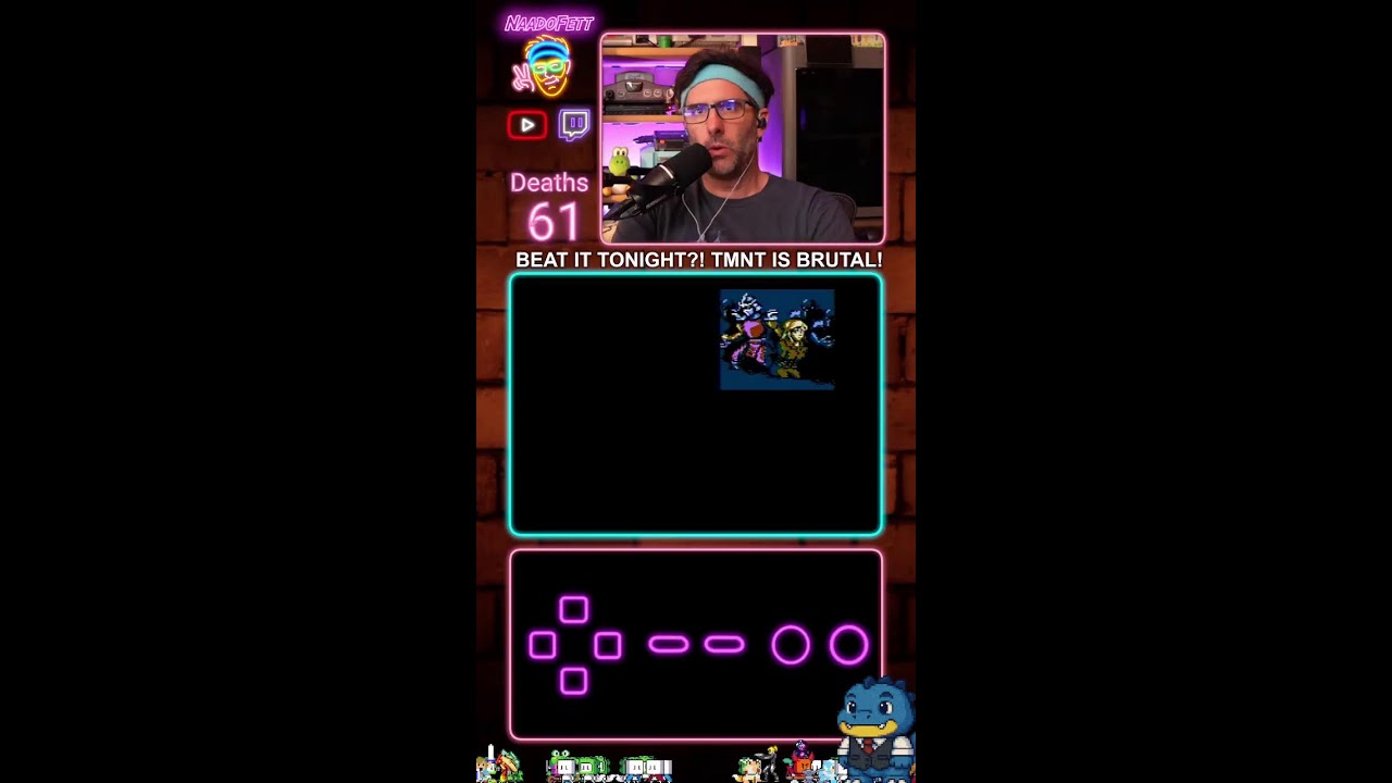 Can I Beat TMNT Tonight?! (NES, 1989)