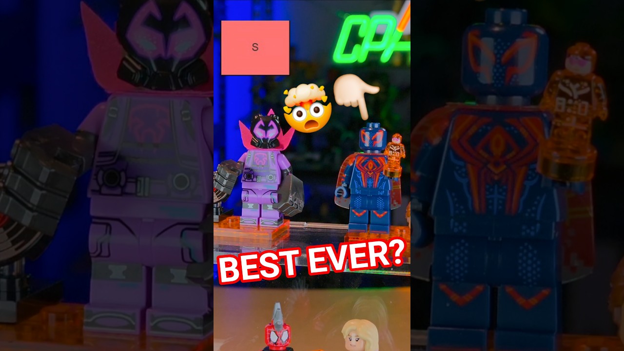 I Ranked Every LEGO Spiderverse Minifigure!