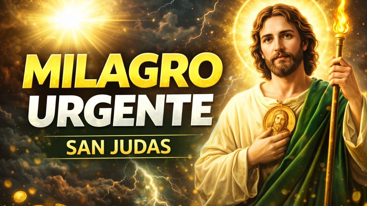 DIOS PUEDE HACER EL MILAGRO ESTA NOCHE 🙏 ORACIÓN A SAN JUDAS PARA LO IMPOSIBLE