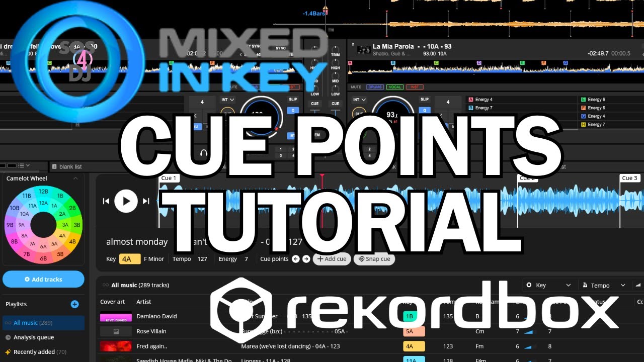Mixed in Key + Rekordbox 7 Cue Points Tutorial