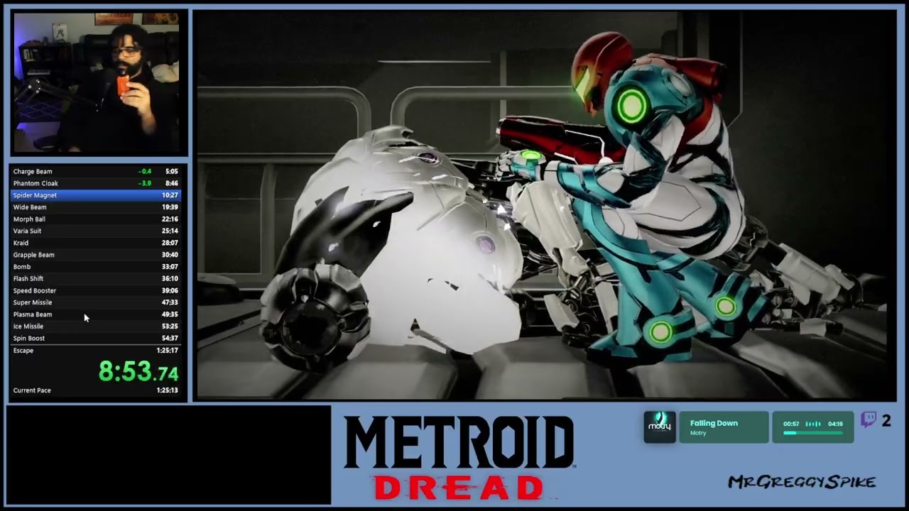 Metroid Dread - All Bosses Glitchless - PB 1:24:23