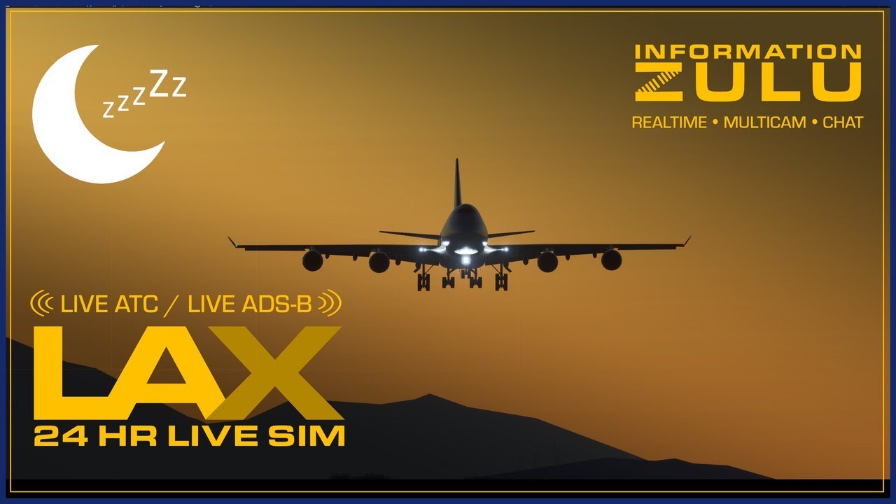 🌙 LAX OVERNIGHT | Cargo & Asia 11p&ndash;6a | ADS-B + Real ATC | KLAX LAX | APR 12 2026