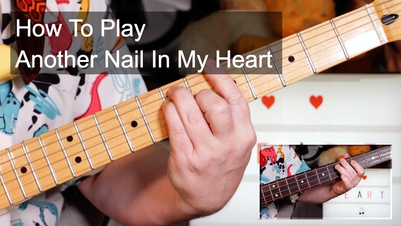 'Another Nail In My Heart' Squeeze Guitar & Bass Lesson