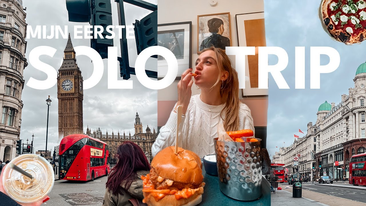 mijn eerste solotrip ooit... 🚄 Londen vlog