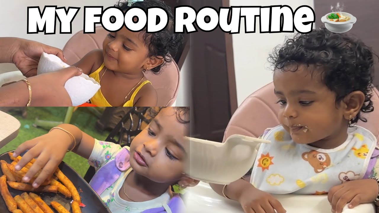 Lucky Baby’s Food Routine 🍲 | 1.5 Years baby foods | | Allu Loves Priya