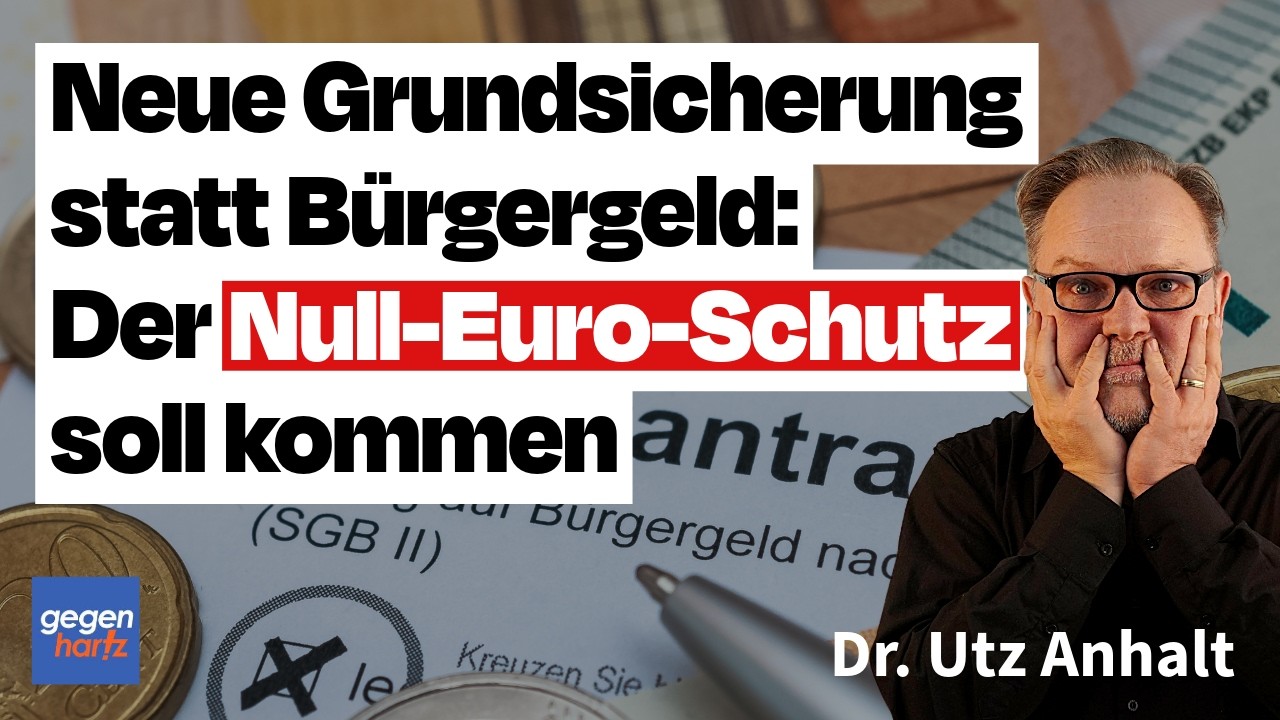 Neue Grundsicherung statt Bürgergeld: Der Null-Euro-Schutz soll kommen