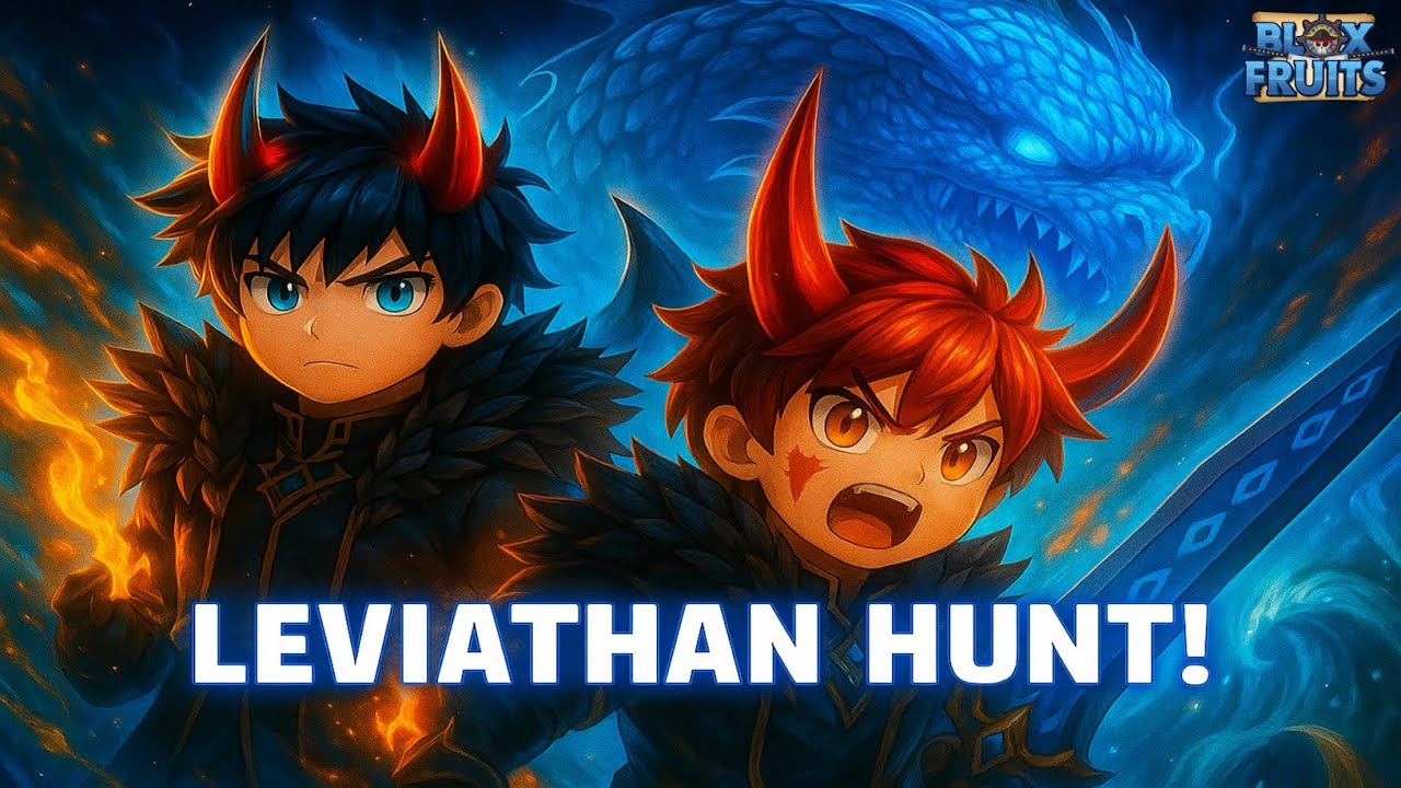 🔴 Blox Fruits LEVIATHAN HUNT LIVE 🐉🔥 | Sea Beast Raid with Viewers!