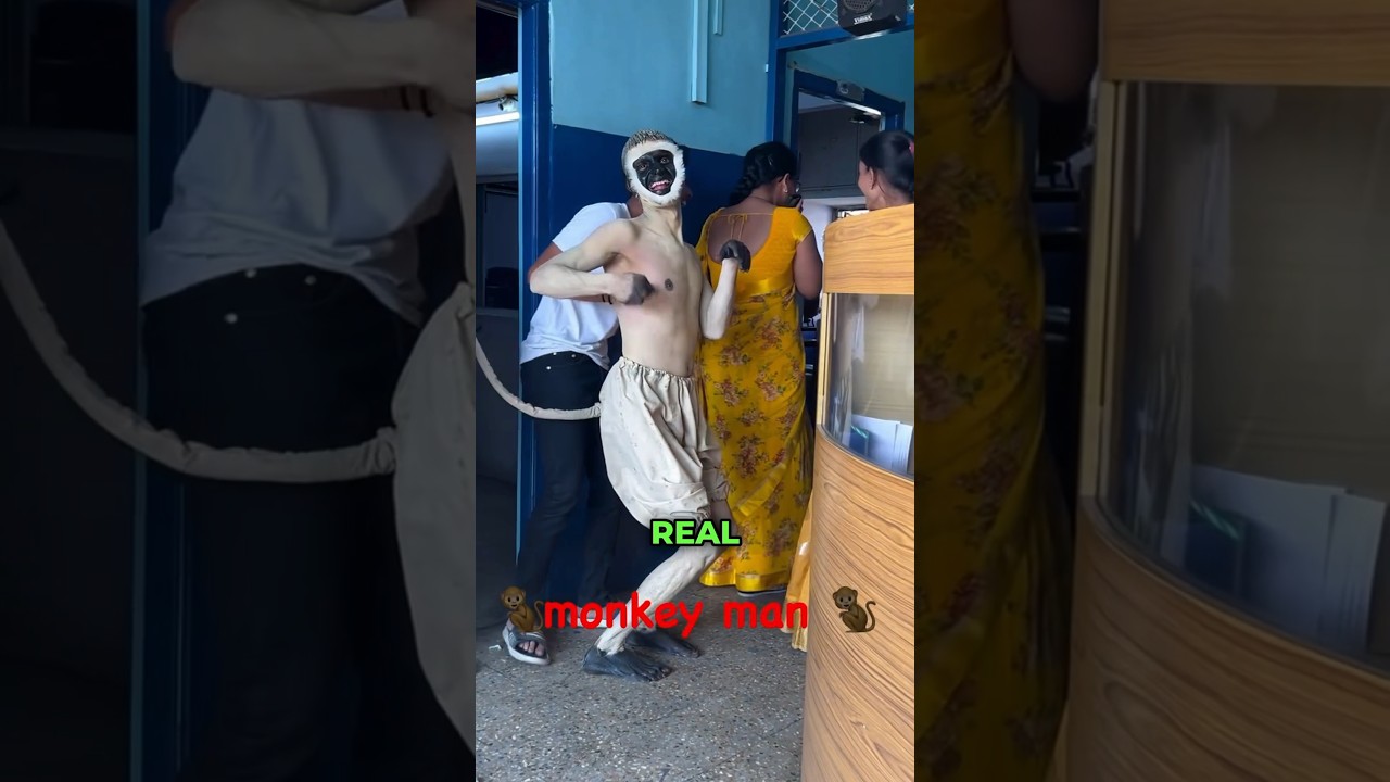 Meet Monkey Man 😨