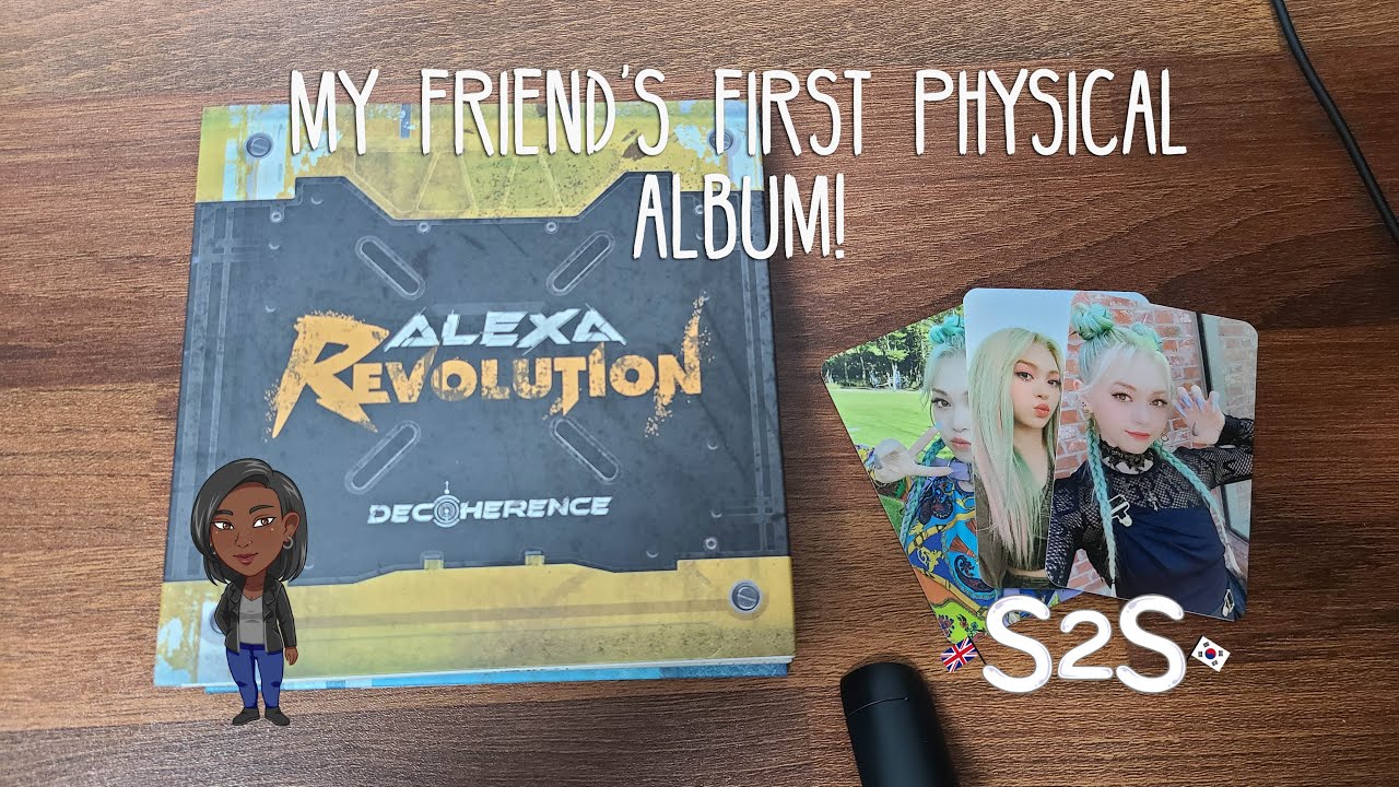AleXa - Decoherence Album Unboxing | Feeling pride at my friend's first album!