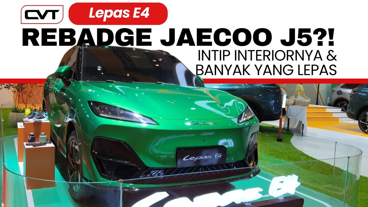 PERTAMA YANG INTIP INTERIOR LEPAS E4! TERNYATA HASIL REBADGE JAECOO J5?