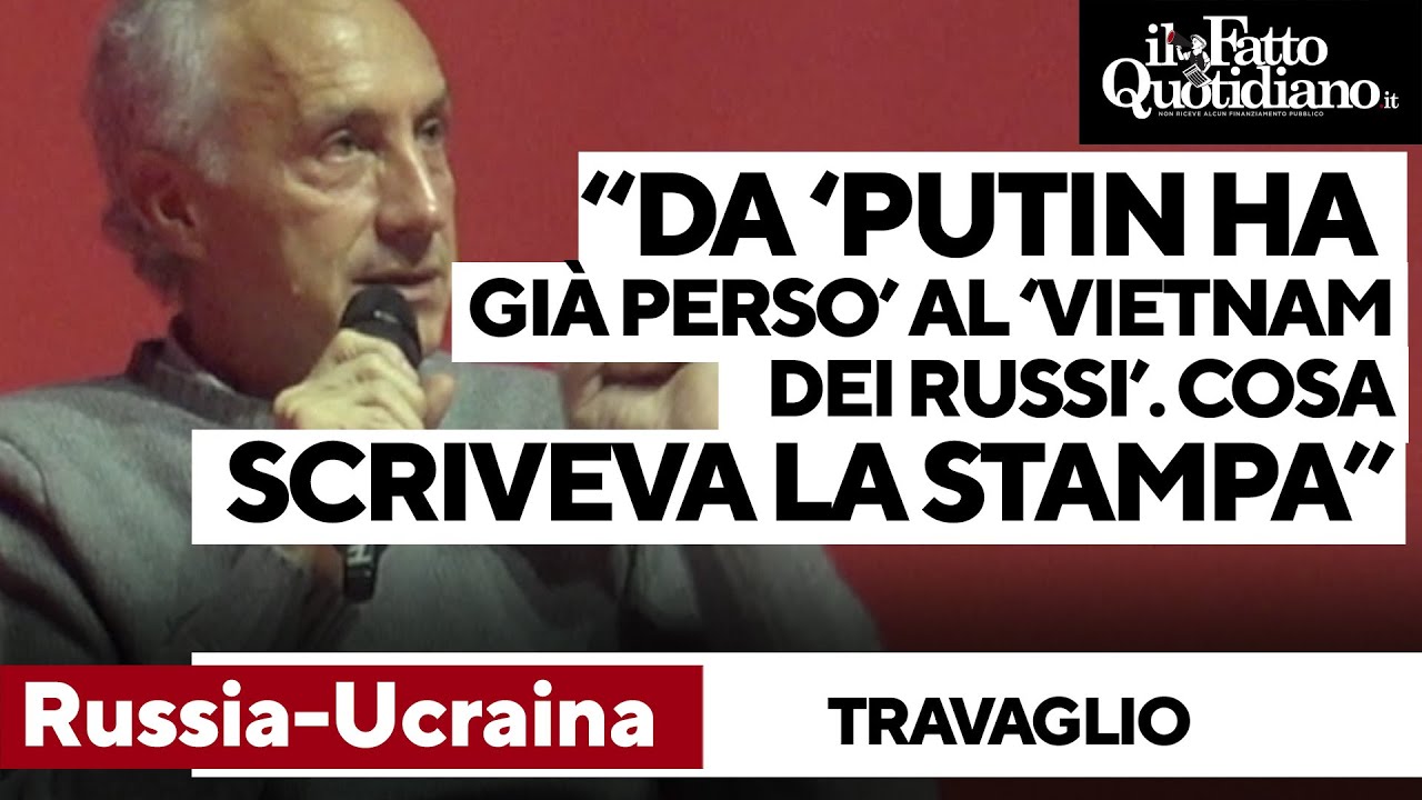 Da 'Putin ha già perso' al 