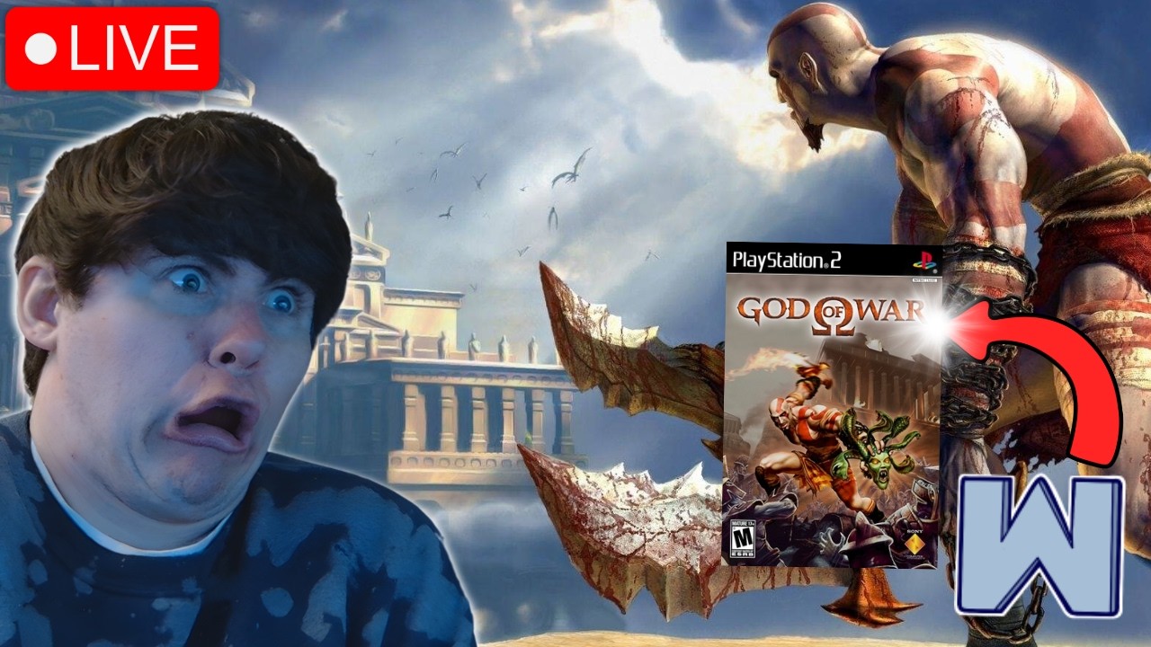 🔴GOD OF WAR (2005) PLAYTHROUGH DAY 2.