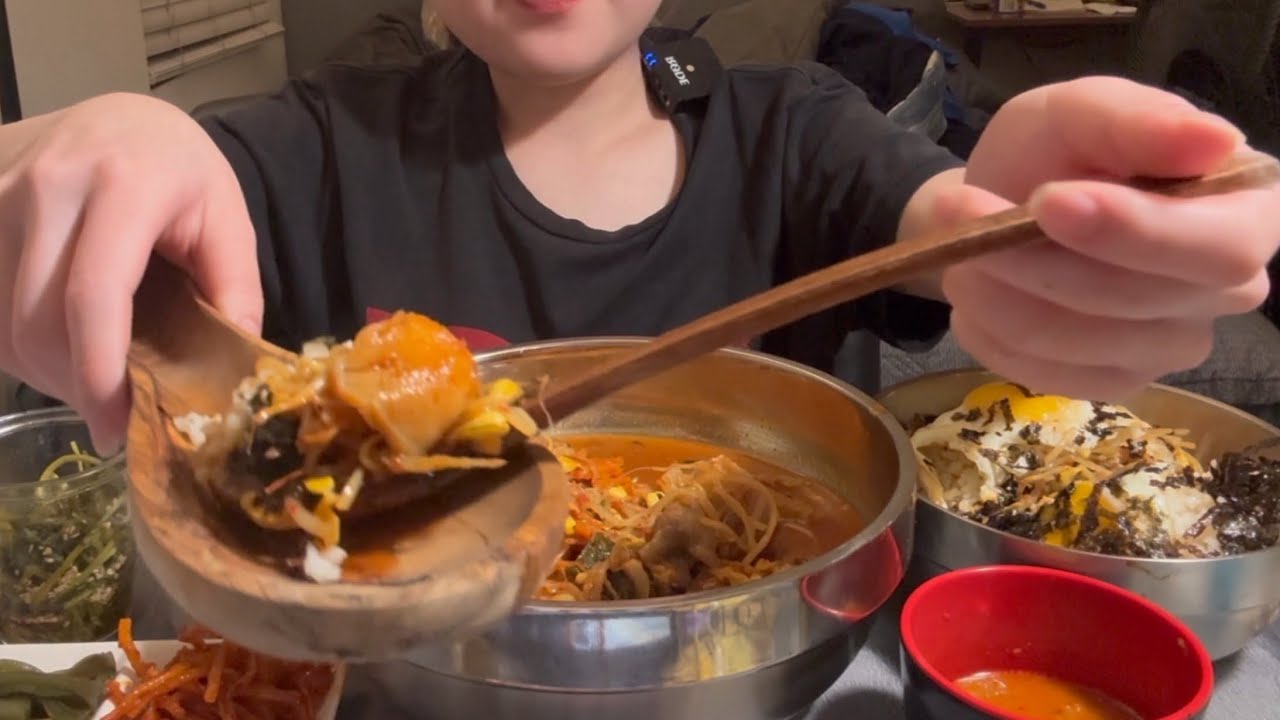 아구찜 먹방 spicy braised monkfish MUKBANG