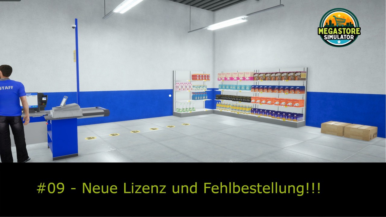 Megastore Simulator   #09 Neue Lizenz und Fehlbestellung