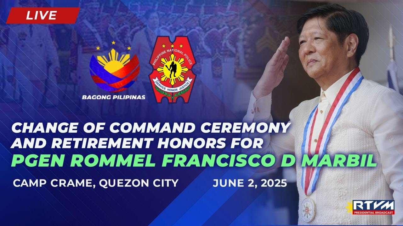Change of Command Ceremony and Retirement  Honors for Police General Rommel Francisco D. Marbil