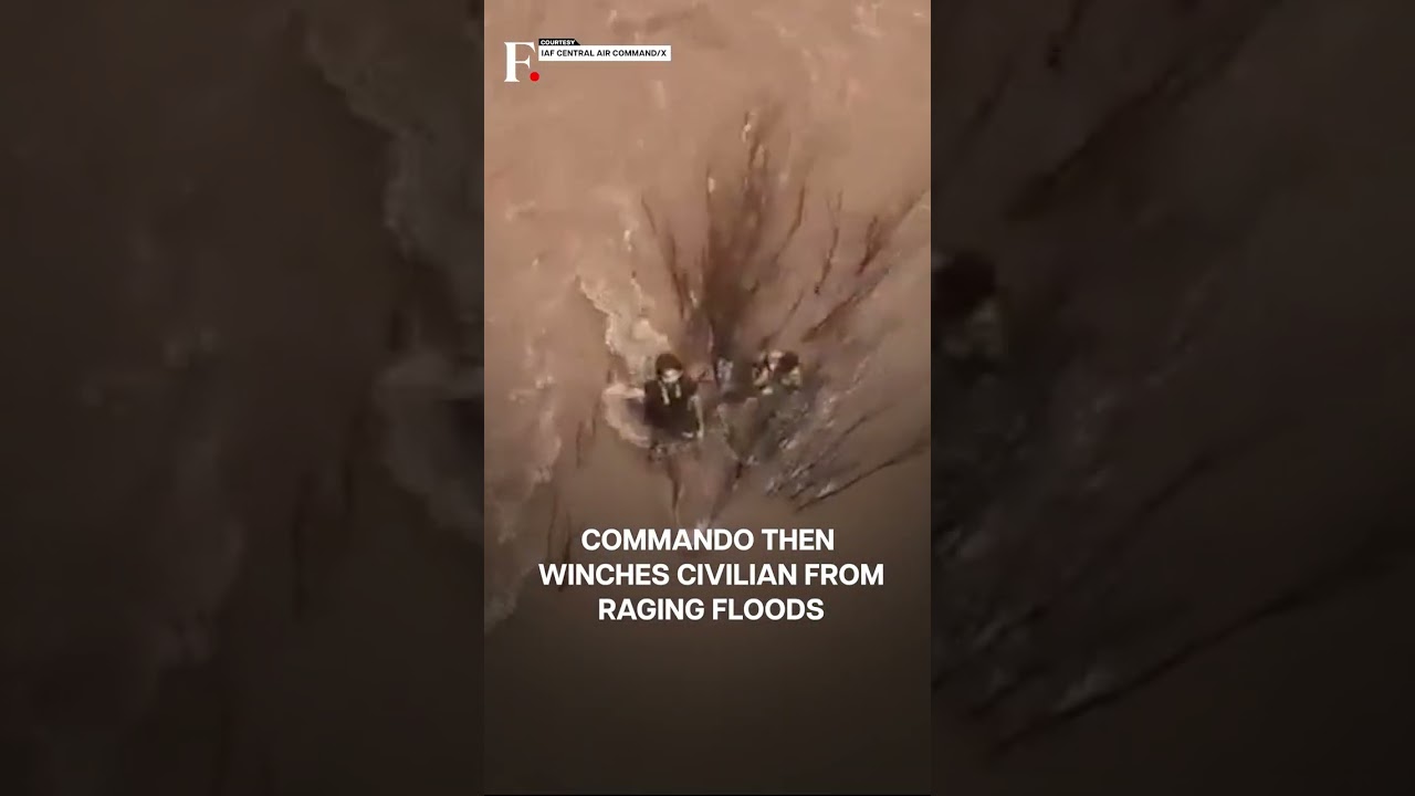 Watch: Heroic Rescue By IAF Commandos | Chhattisgarh Floods | Subscribe to Firstpost | N18G