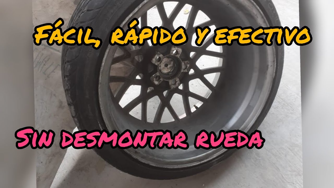 Como reparar una llanta porosa , dale una segunda oportunidad, solución 100% garantizada.