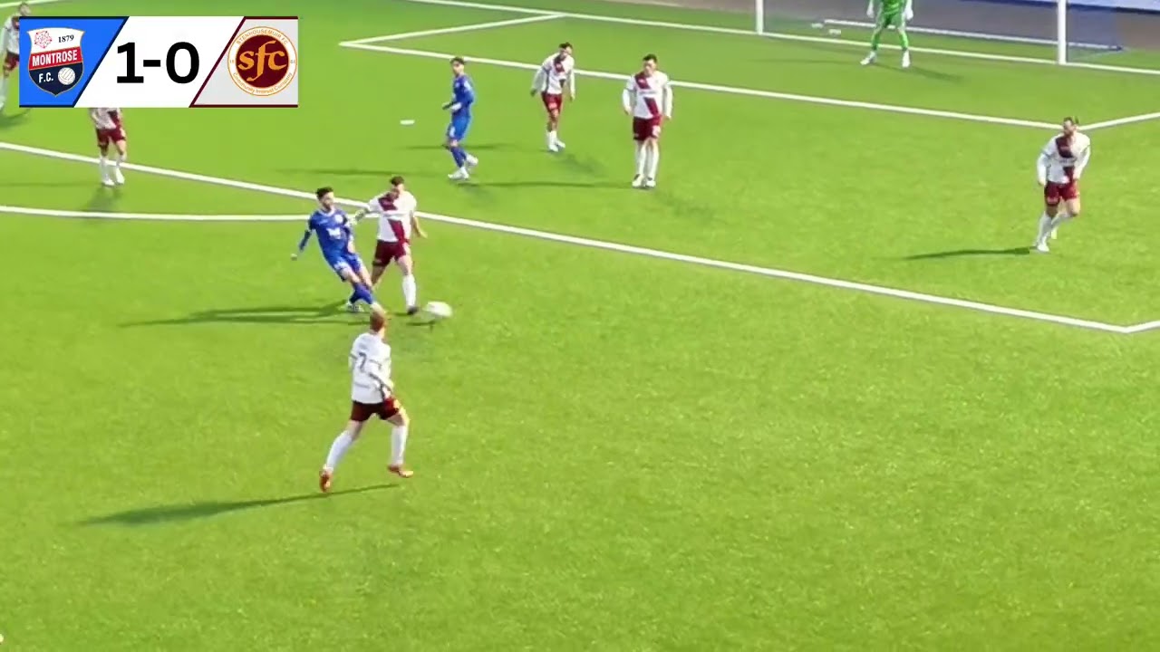 Match Highlights: Montrose 3-0 Stenhousemuir - 13th Dec 2025