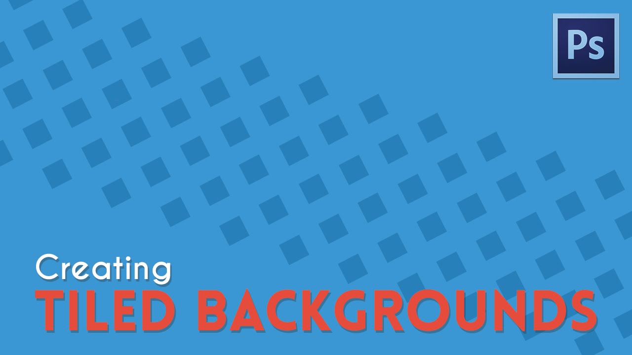 Creating Tiled Backgrounds | Photoshop Tutorial