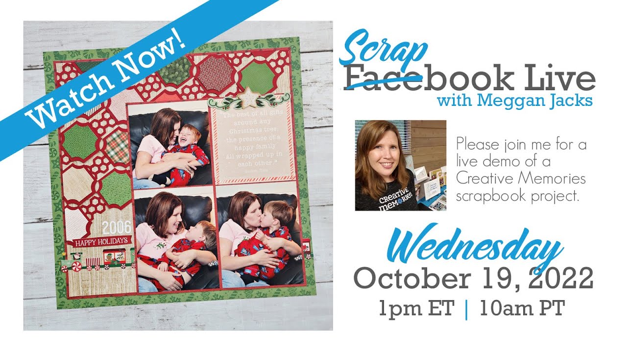 Scrapbook Live - October 19, 2022