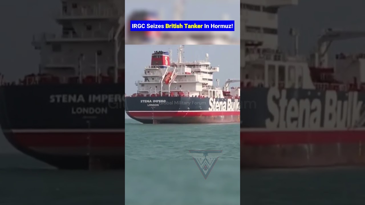 Iranian Forces Seize British Tanker