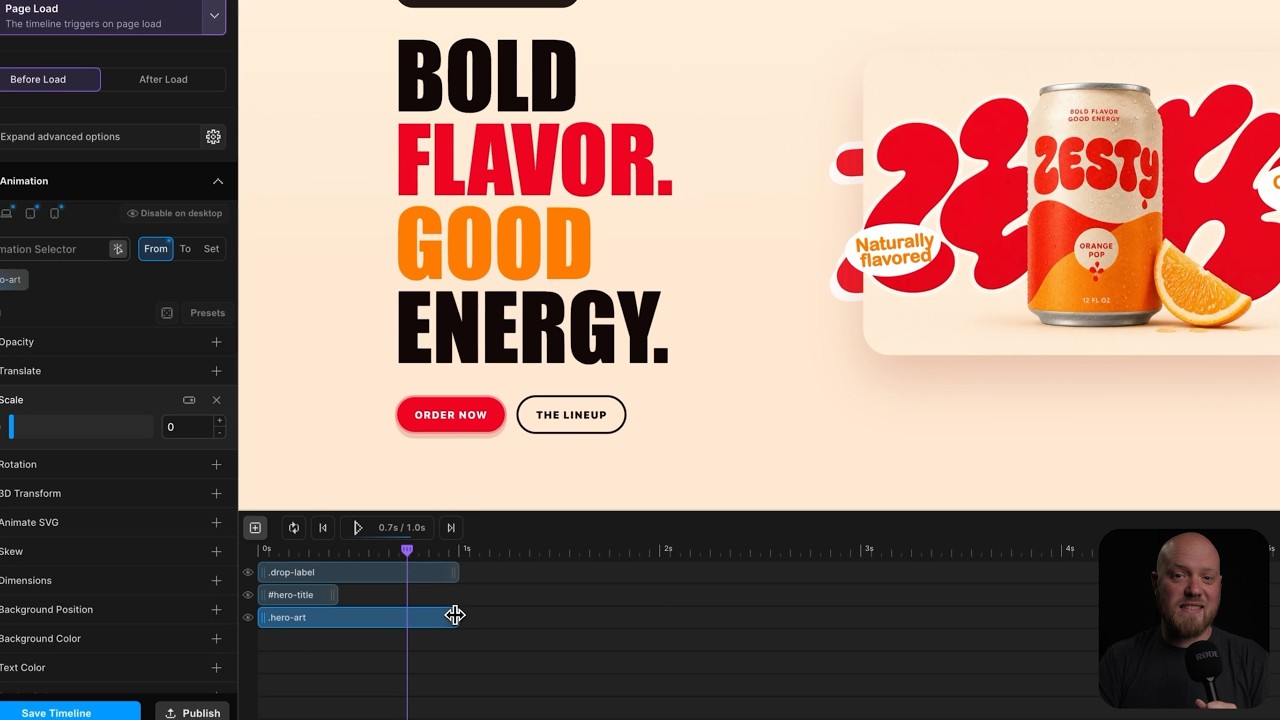 Meet Motion.page: All-in-One platform for web animation