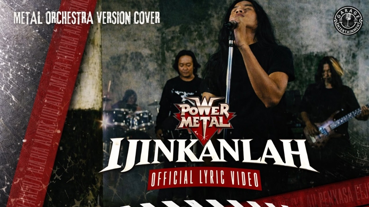 POWER METAL - IJINKANLAH [METAL PROGRESSIVE COVER] HIT 90an ROCK INDONESIA