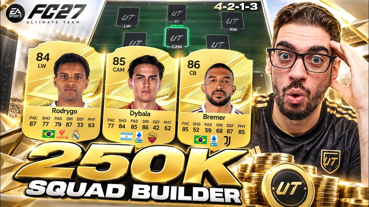 Этот отряд с 250 тысячами очков просто невероятен в FC 27! 🤯